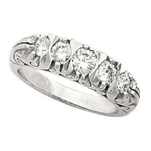5-Stone Anniversary Ring Mounting