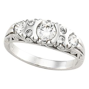 Anniversary Ring Mounting