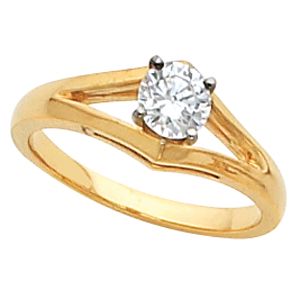 Engagement Ring Mounting & Band