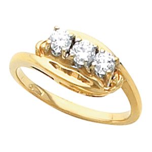 3-Stone Ring for Diamonds