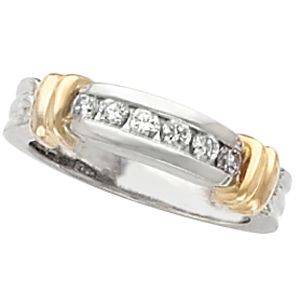 Ladies or Gents Wedding Band Mounting