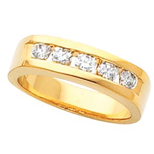 5-Stone Anniversary Ring Mounting