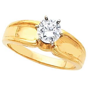 Engagement Ring Mounting & Band