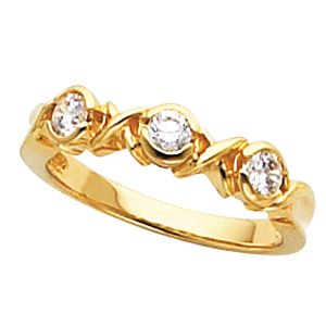 3-Stone Anniversary Ring Mounting
