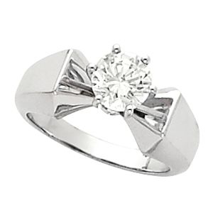 Solitaire Engagement Ring Mounting