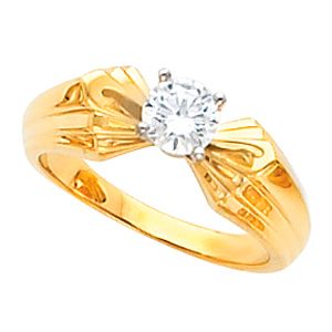 Solitaire Engagement Ring Mounting
