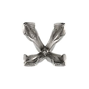 Square / Princess 4-Prong Setting with V-Ends
