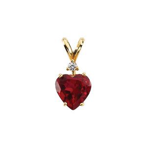Pendant Mounting for Heart -Shaped Center
