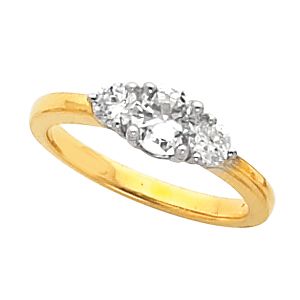 Semi-Mount Engagement Ring