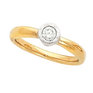 Solitaire Engagement Ring Mounting
