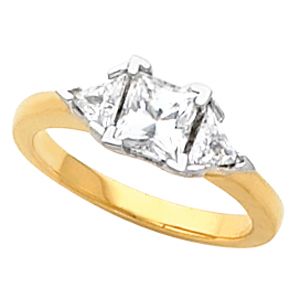 Semi-mount Engagement Ring 