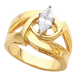 Solitaire Engagement Ring Mounting