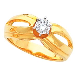 Solitaire Engagement Ring Mounting