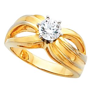 Solitaire Engagement Ring Mounting