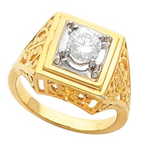 Vintage Design Solitaire Ring Mounting