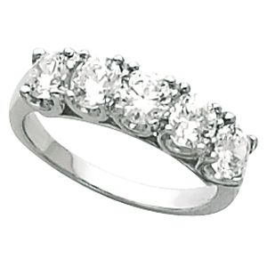 5-Stone Anniversary Ring Mounting