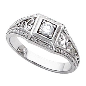 Vintage Design Soitaire Ring Mounting