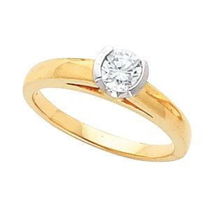 Solitaire Engagement Ring Mounting