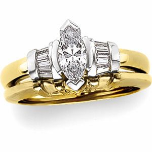 Semi-mount Engagement Ring