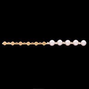 Pearl Cup & Round 4-Prong Strip Setting