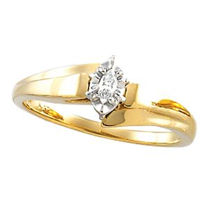 Cathedral Engagement Ring Mounting & Band