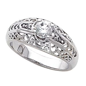 Vintage Design Ring Mounting for Diamond