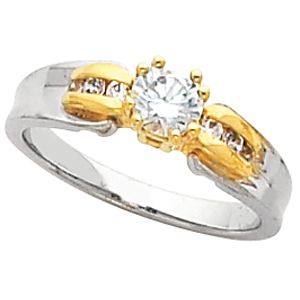 Engagement Ring Mounting & Band
