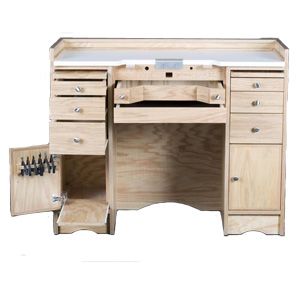 Ideal Solid Wood Jeweler's Bench