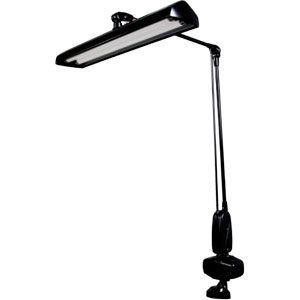 Dazor&reg; 2 Bulb Dove Gray Desk Base Lamp 