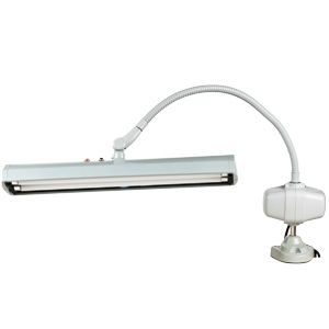 2 Bulb - Gray Dazor&reg; Flex Arm Lamp 