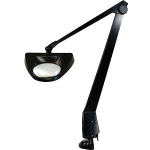 Dazor&reg; Black Hi-Lighter (1.75x) Magnifying Clamp Base Lamp