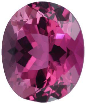 Oval Genuine Pink Tourmaline (Black Box)