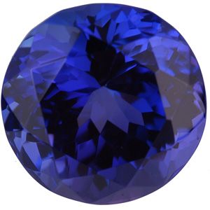 Round Genuine Tanzanite (Black Box)