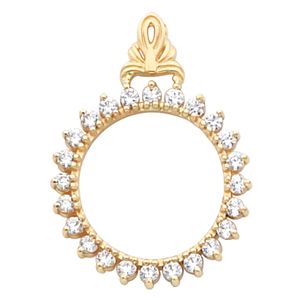 Accent Bezel with Fancy Bail Mounting