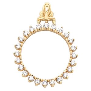 Accent Bezel with Fancy Bail Mounting