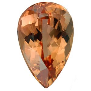 Pear Genuine Imperial Precious Topaz (Black Box Matched Sets)