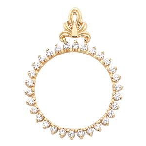 Accent Bezel with Fancy Bail Mounting