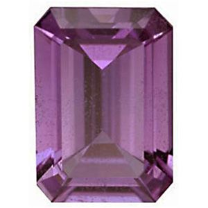 Emerald/Octagon Genuine Berry Sapphire (Black Box)