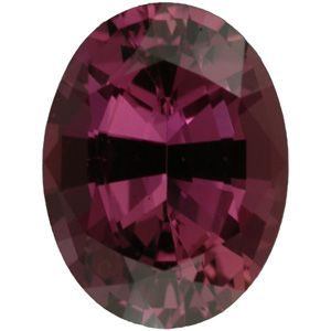 Oval Genuine Berry Sapphire (Black Box)