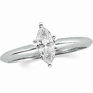 6-Prong Marquise Solitaire Mounting