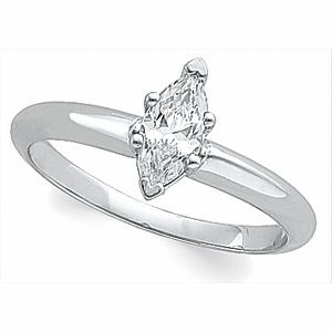 6-Prong Basket Marquise Solitaire Mounting
