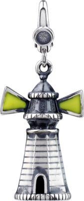 Enamel Light House Charm