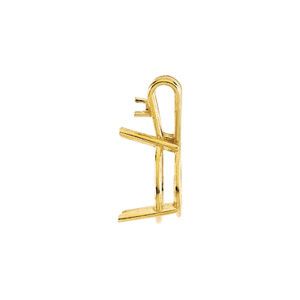Pendant Mounting for Pear Shape Center