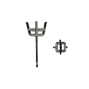 4-Prong Square / Princess Earring with .030