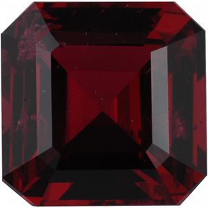 Modified Square Genuine Red Spinel (Black Box)