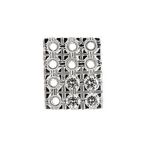 Rectangular 12-Stone Top Plate