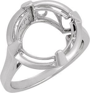Ring Mounting for Round Stone