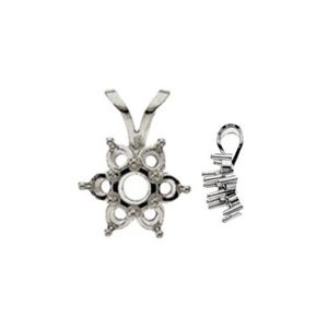 7-Stone Cluster Pendant Mounting
