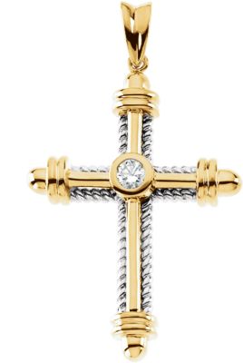 Diamond Cross Pendant