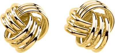 Knot Earring with Back